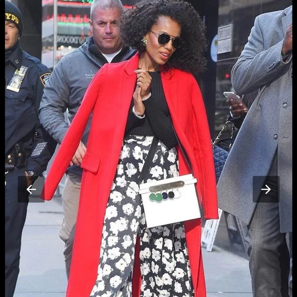 Edie Parker Bag Candy Coin in White